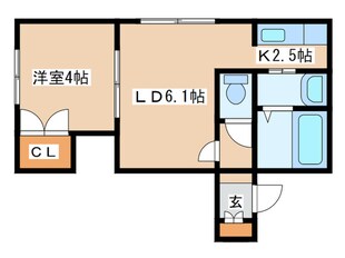 ハイマットの物件間取画像